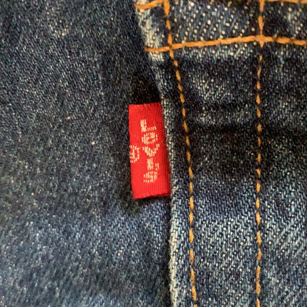 Vintage Levi’s 501 Straight-Leg Non-Stretch 100% Cotton Denim Jeans W31 L30 - Picture 10 of 15